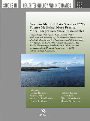 cover image of German Medical Data Sciences 2022--Future Medicine